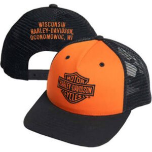 Classic Two-Tone Casual Trucker Mesh Hat
